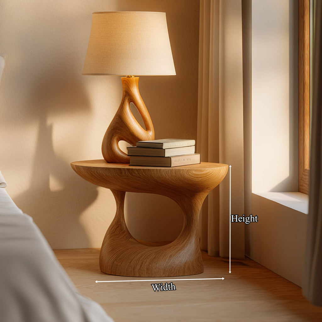 Mid Century Minimalist Nightstand