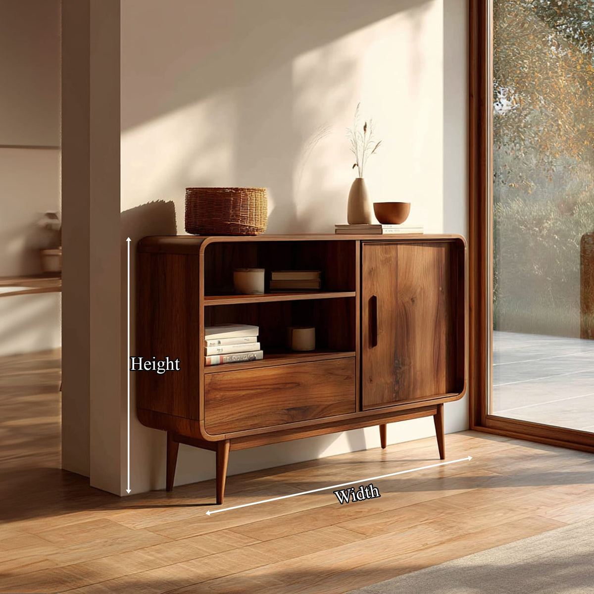 Mid Century Media Sideboard