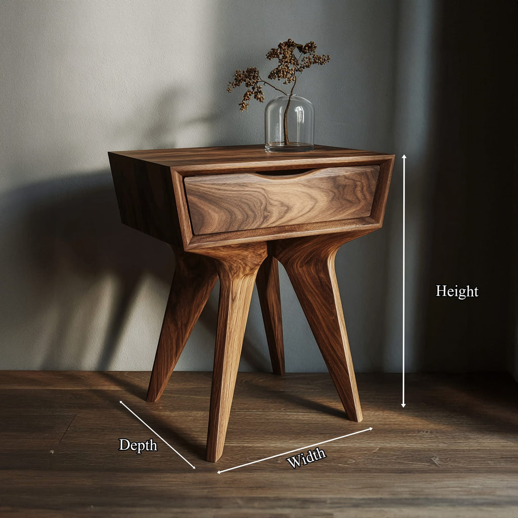 Sculptural Abstract Side Table