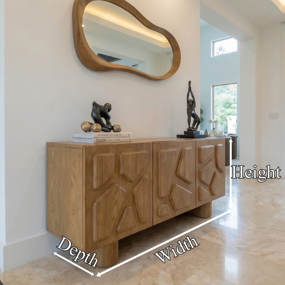 Minimal Structured Sideboard