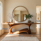Live Edge Back Console Table