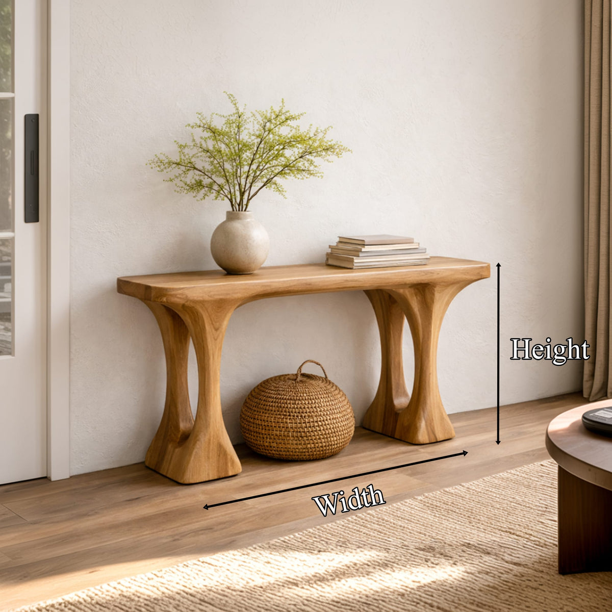Organic Minimal Console Table