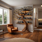Artisan Floating Tree Bookshelf