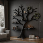 Dark Storage Tree Bookshelf