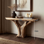 Rustic Console Table Accent Entryway Or Living Room, solid wood, built to order