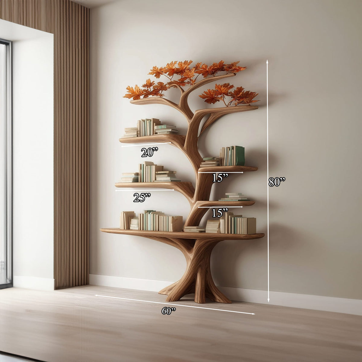 Storage Tree Bookshelf