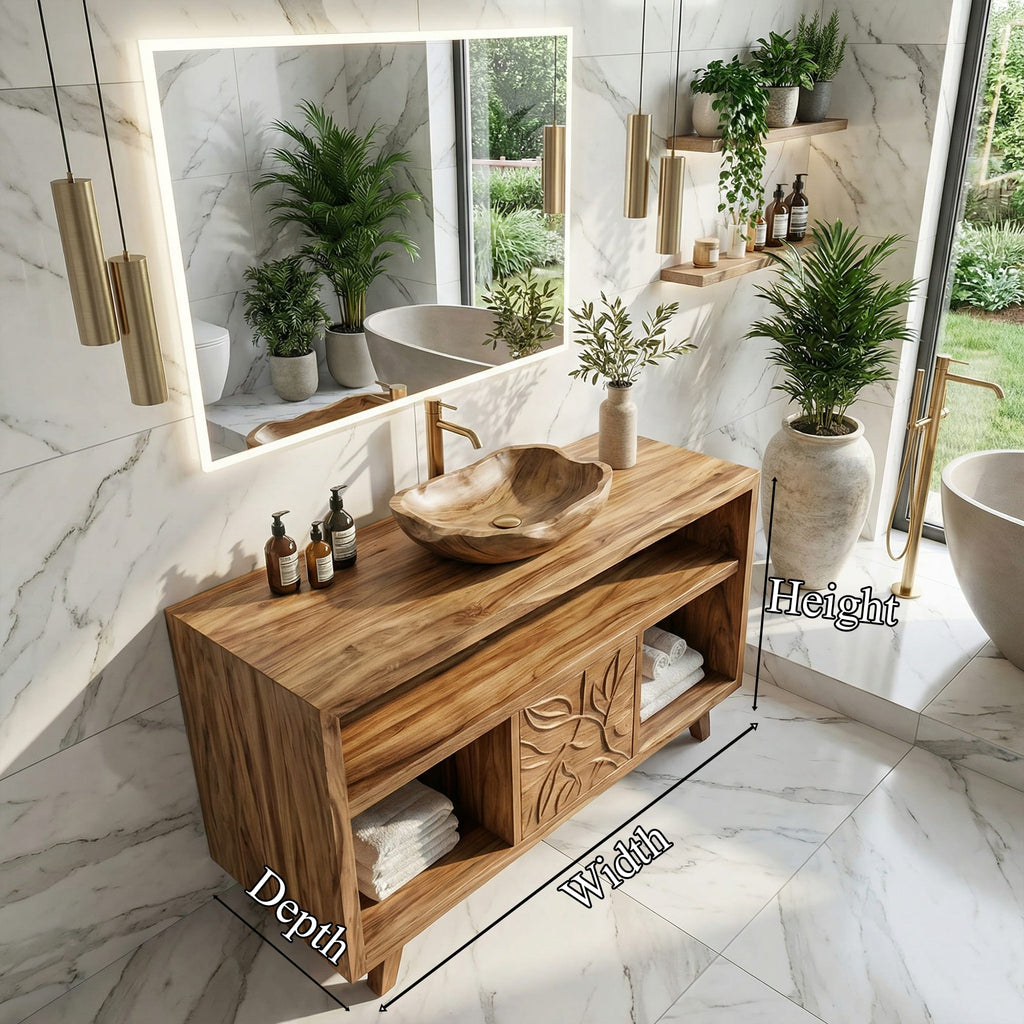 Contemporary Solid Vanity