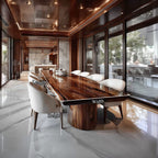 Live Edge Restaurant Dining Table