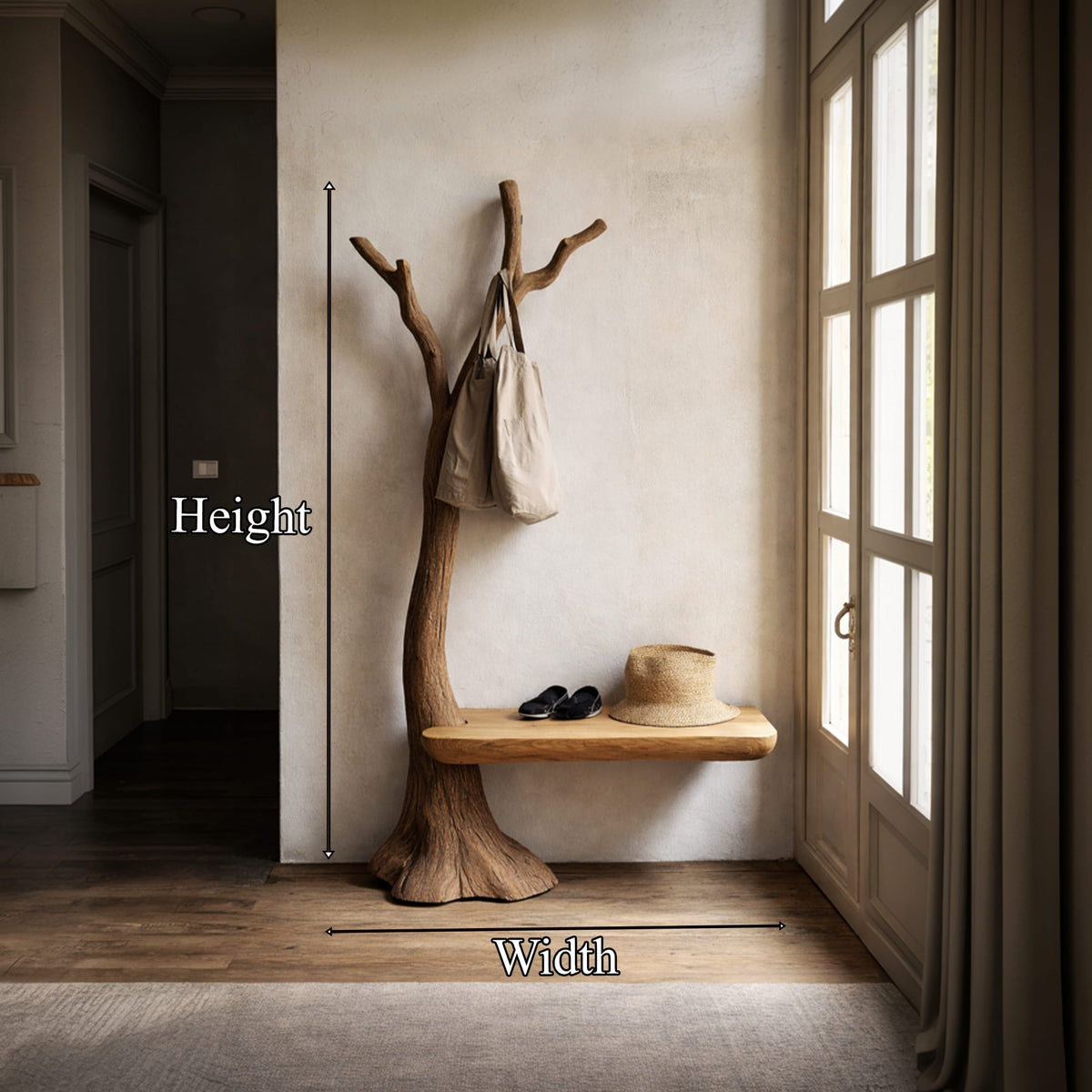 Sculptural Solid Minimal Bench