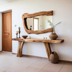 Handcrafted Console Table, solid wood, built to order