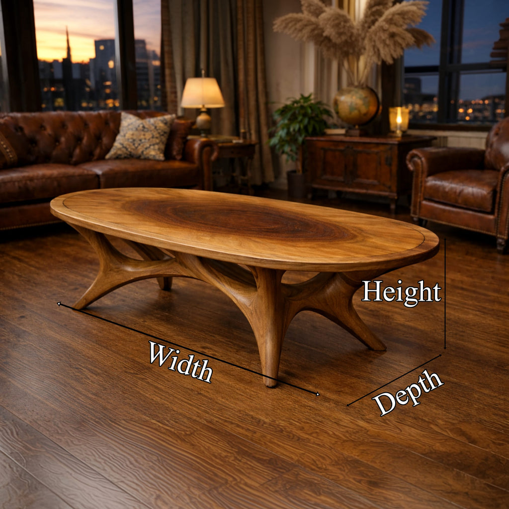 Refined Abstract Coffee Table