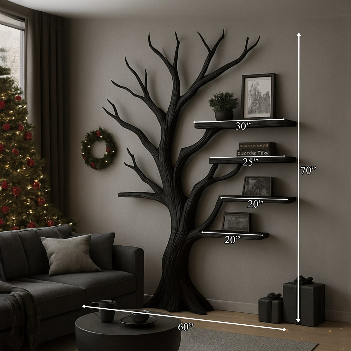 Decorative Creative Tree Bookshelf