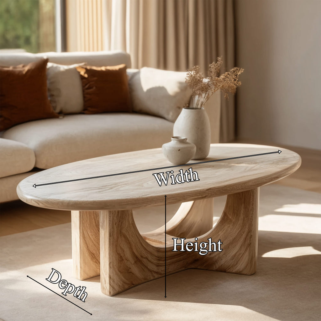 Sculptural Modern Coffee Table