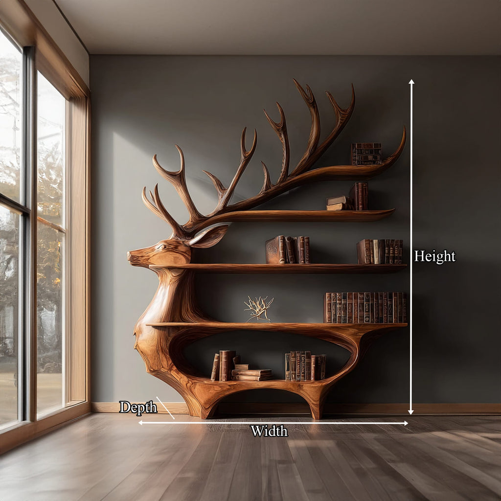 Deer Shaped Wall Shelf
