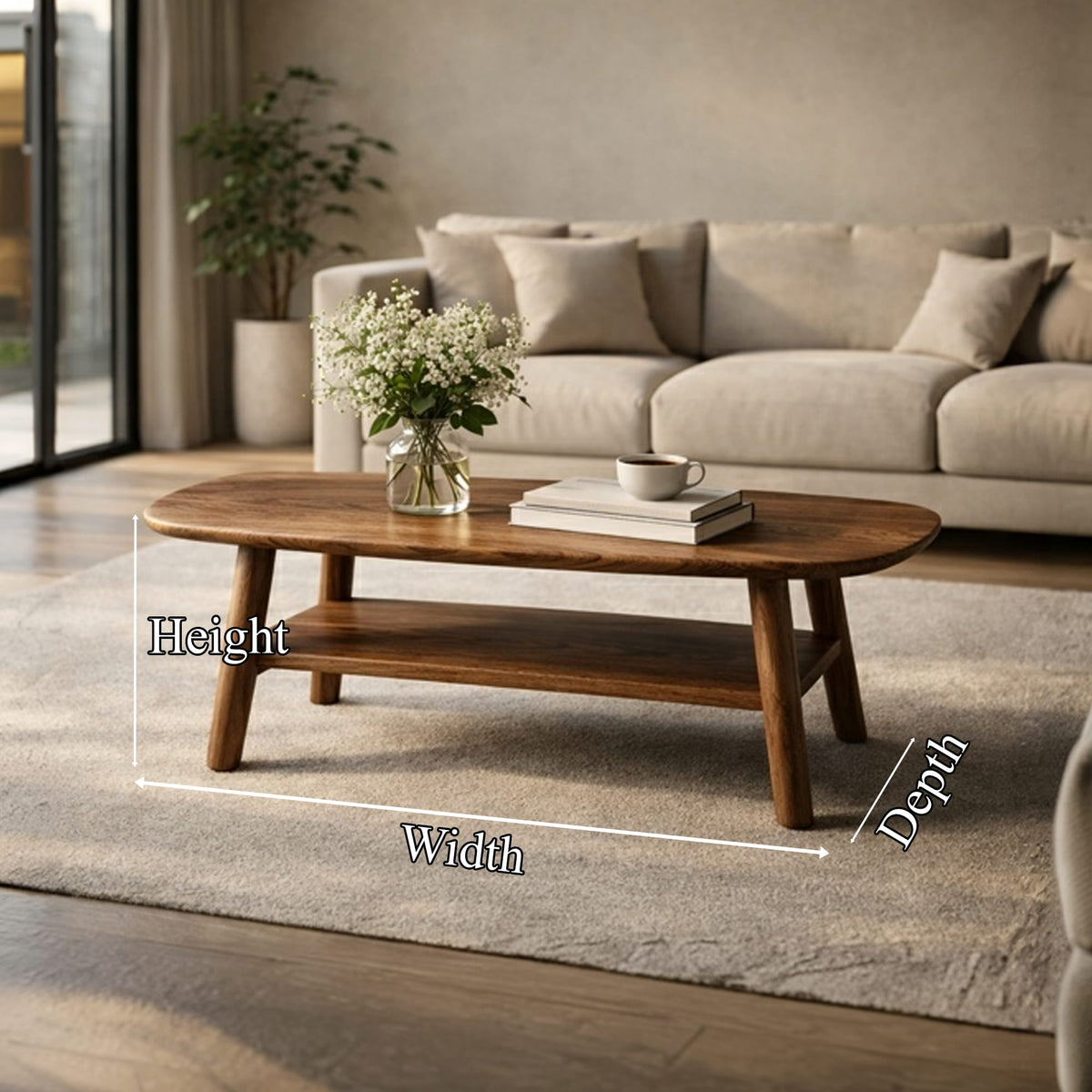 Tone Mid Century Coffee Table