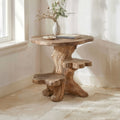 Solid Live Edge Accent Coffee Table