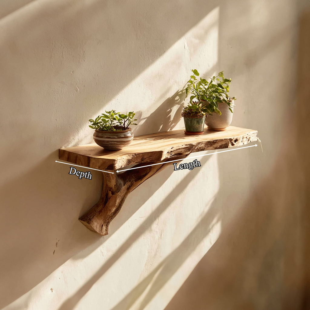 Solid Display Floating Shelf