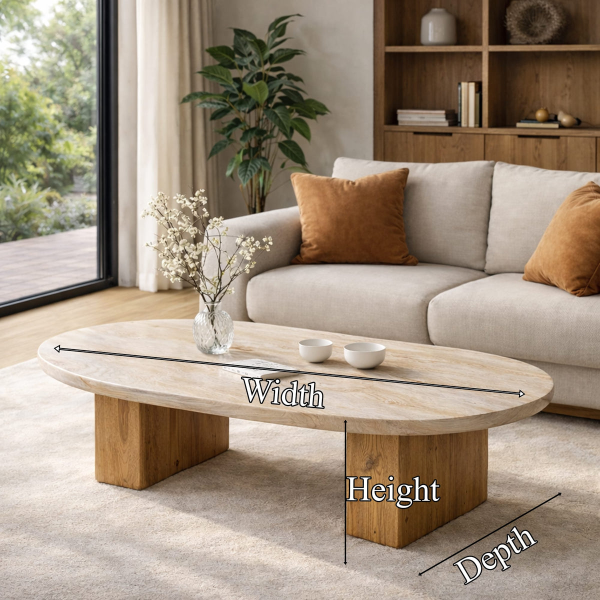 Minimal Balance Coffee Table
