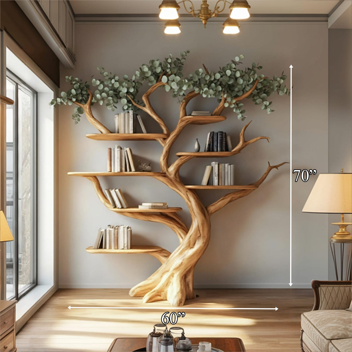 Storage Mounted Bookshelf