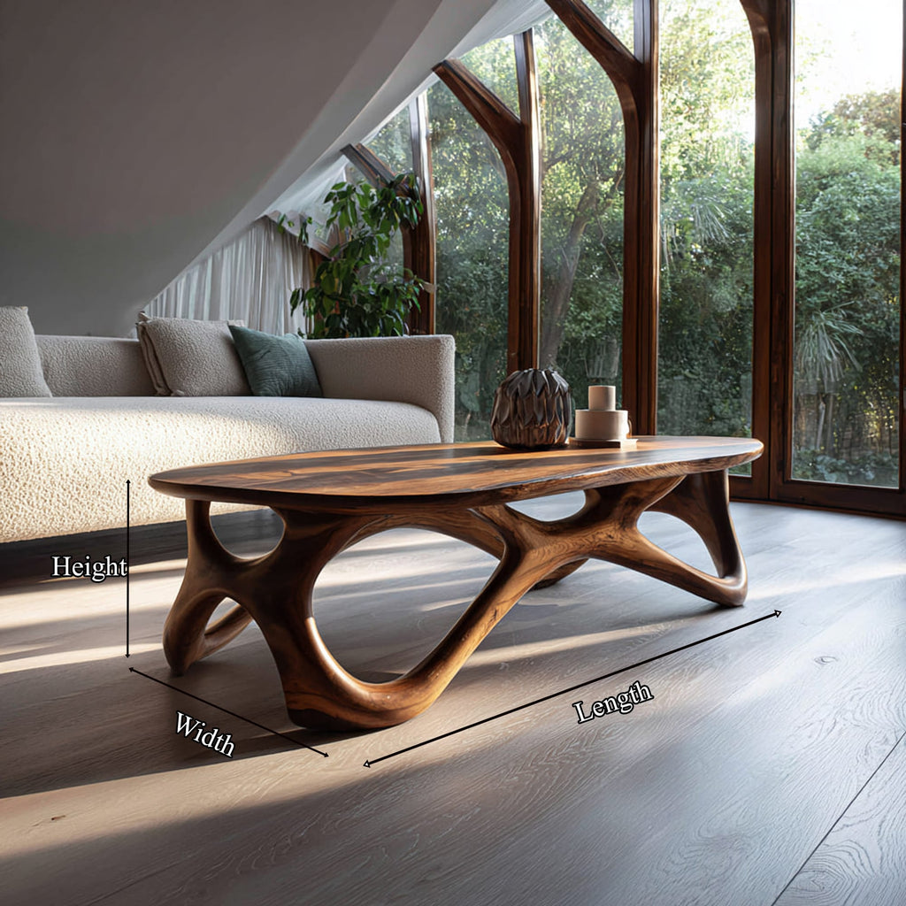 Mid Century Warm Coffee Table