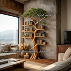 Freestanding Storage Tree Bookshelf