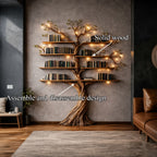 Nature Inspired Tree Bookshelf