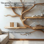 Creative Floating Bookshelf
