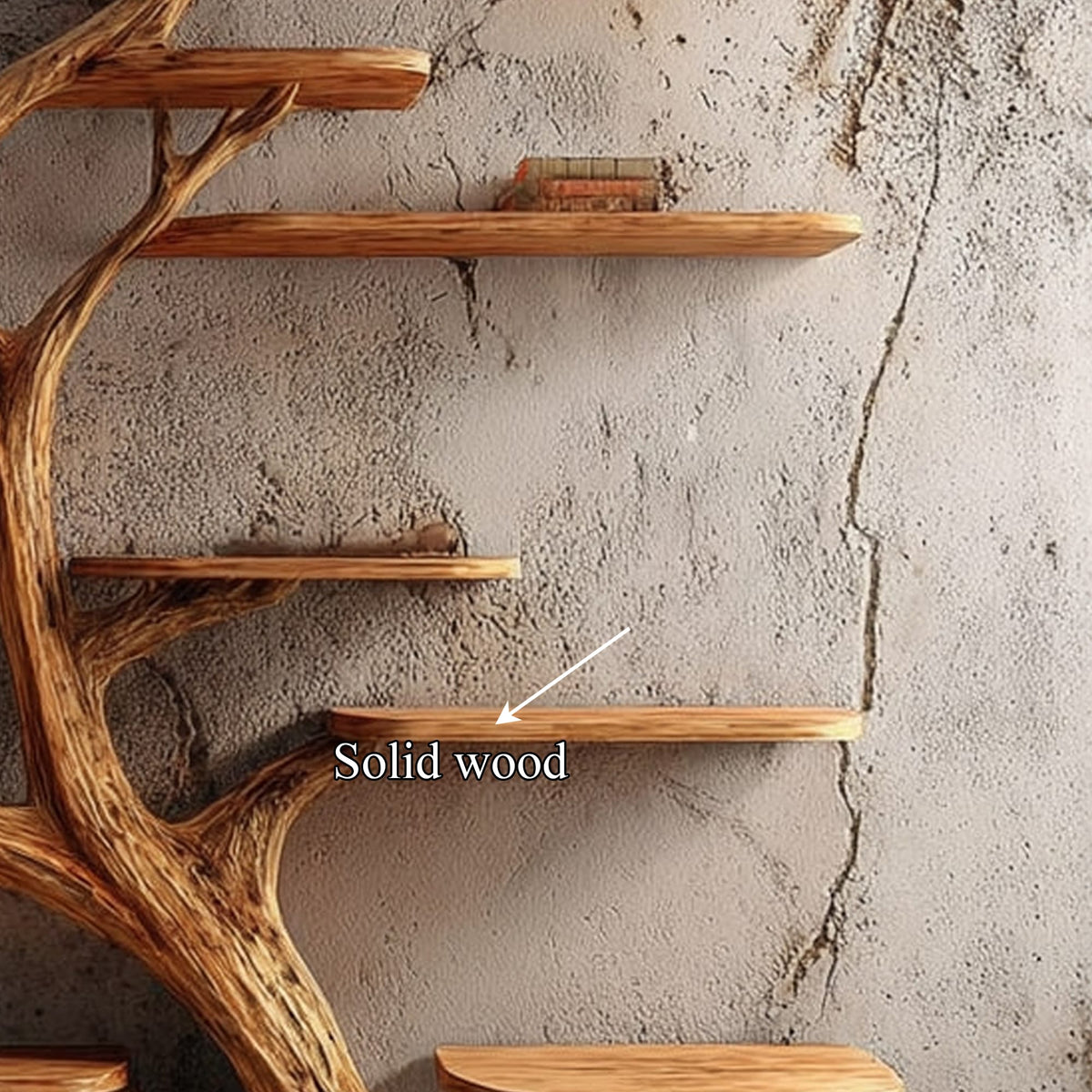 Floating Mail Bookshelf
