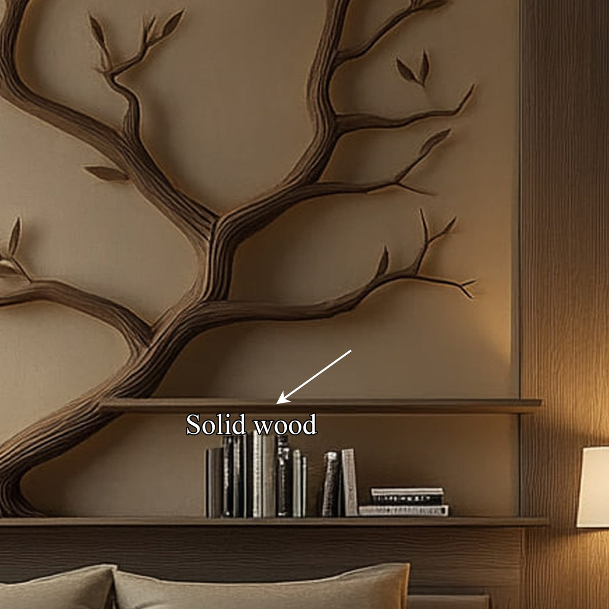 Mid Century Sculptural Tree Bookshelf