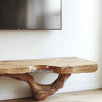 Mid Century Modern TV Stand Console Home, solid wood, built to order