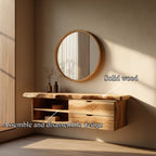 Floating Grain Vanity