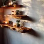 Floating L-shape Wall Shelf