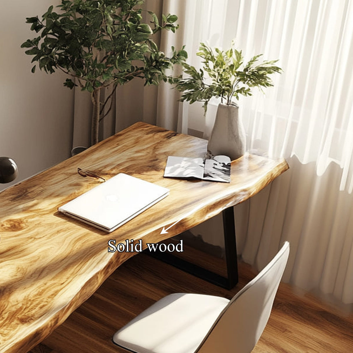 Live Edge Studio Desk