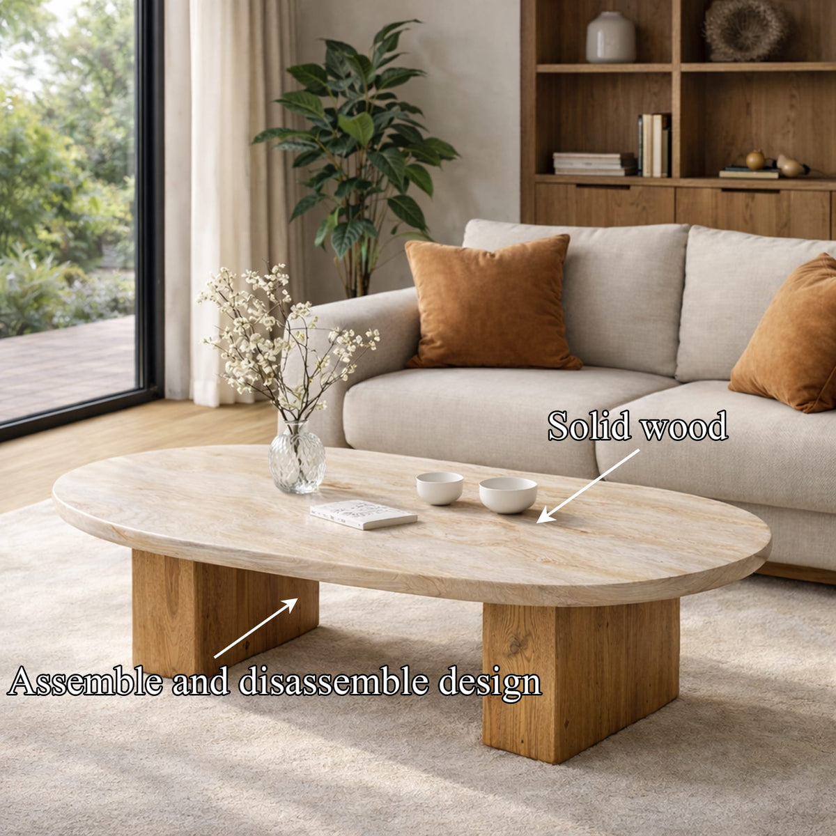 Minimal Balance Coffee Table