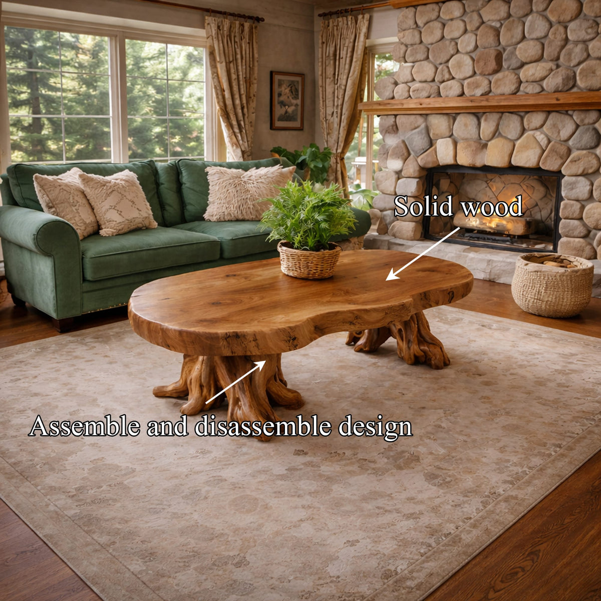 Root Solid Coffee Table