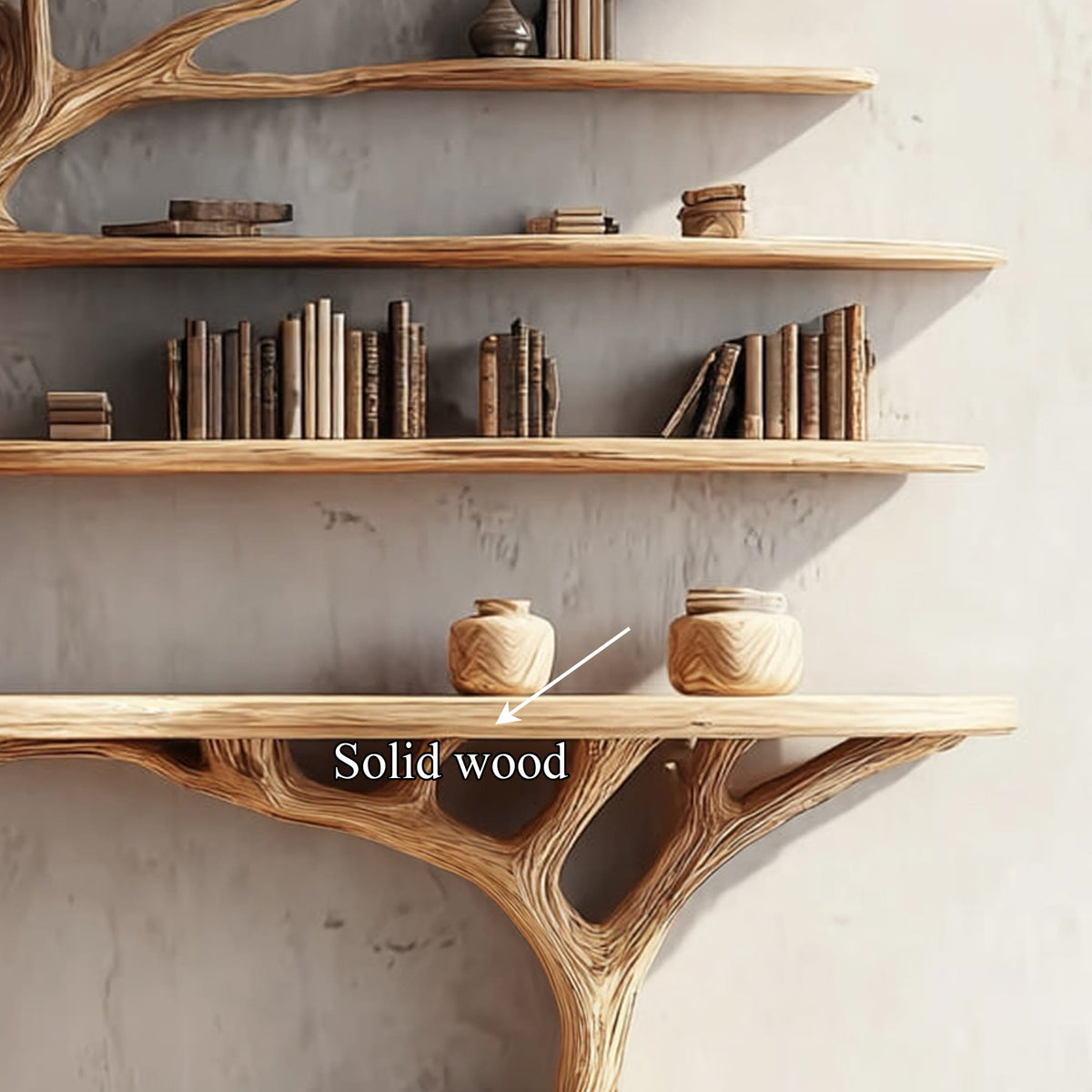 Sculpted Tree Console Table