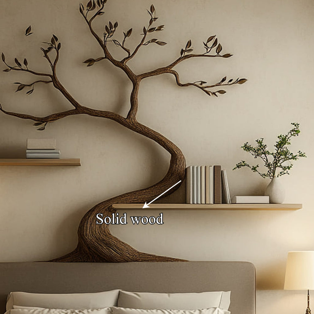Mid-century Floating Mid Century Bookshelf