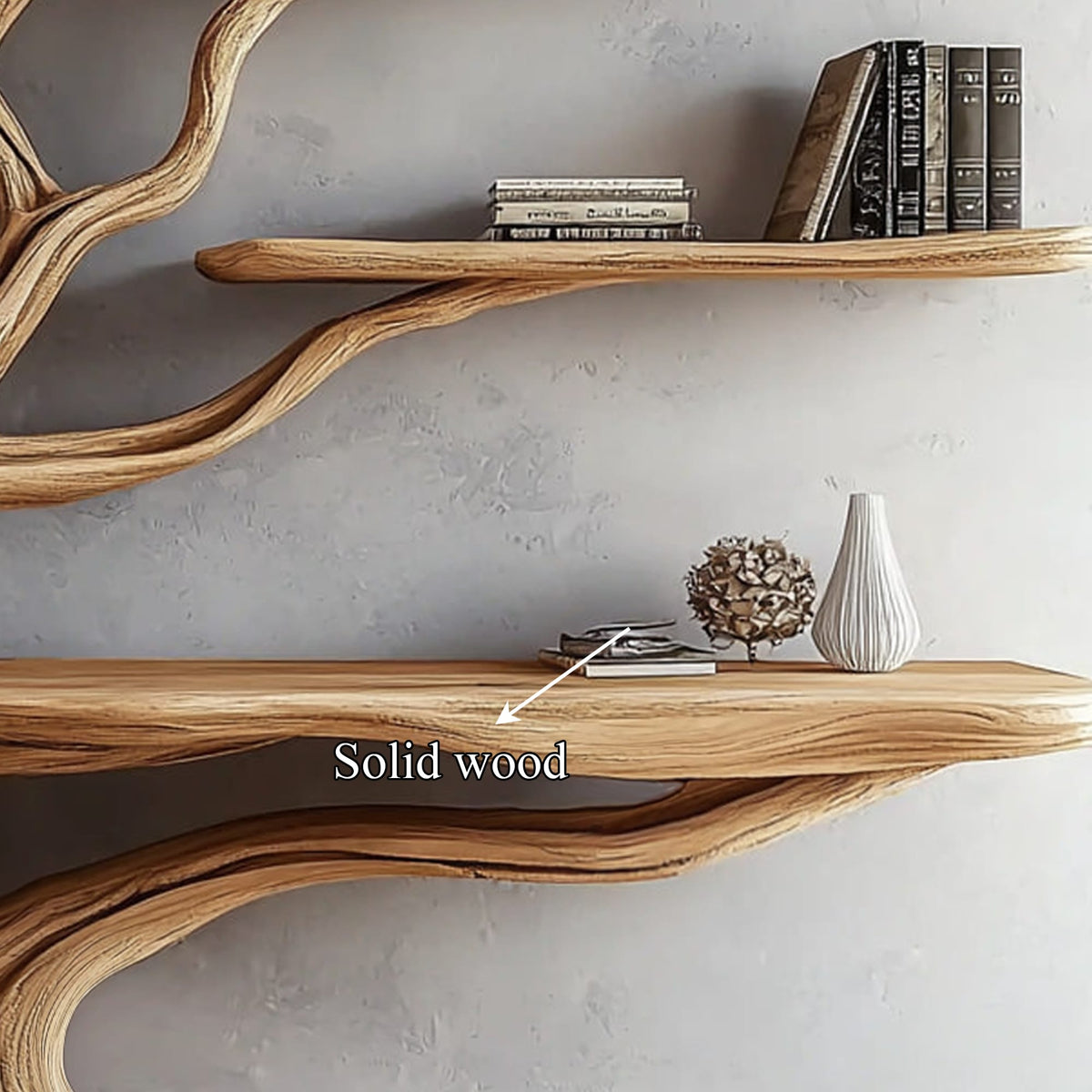 Live Edge Slim Console Table