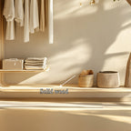 Minimal Garment Storage Cabinet