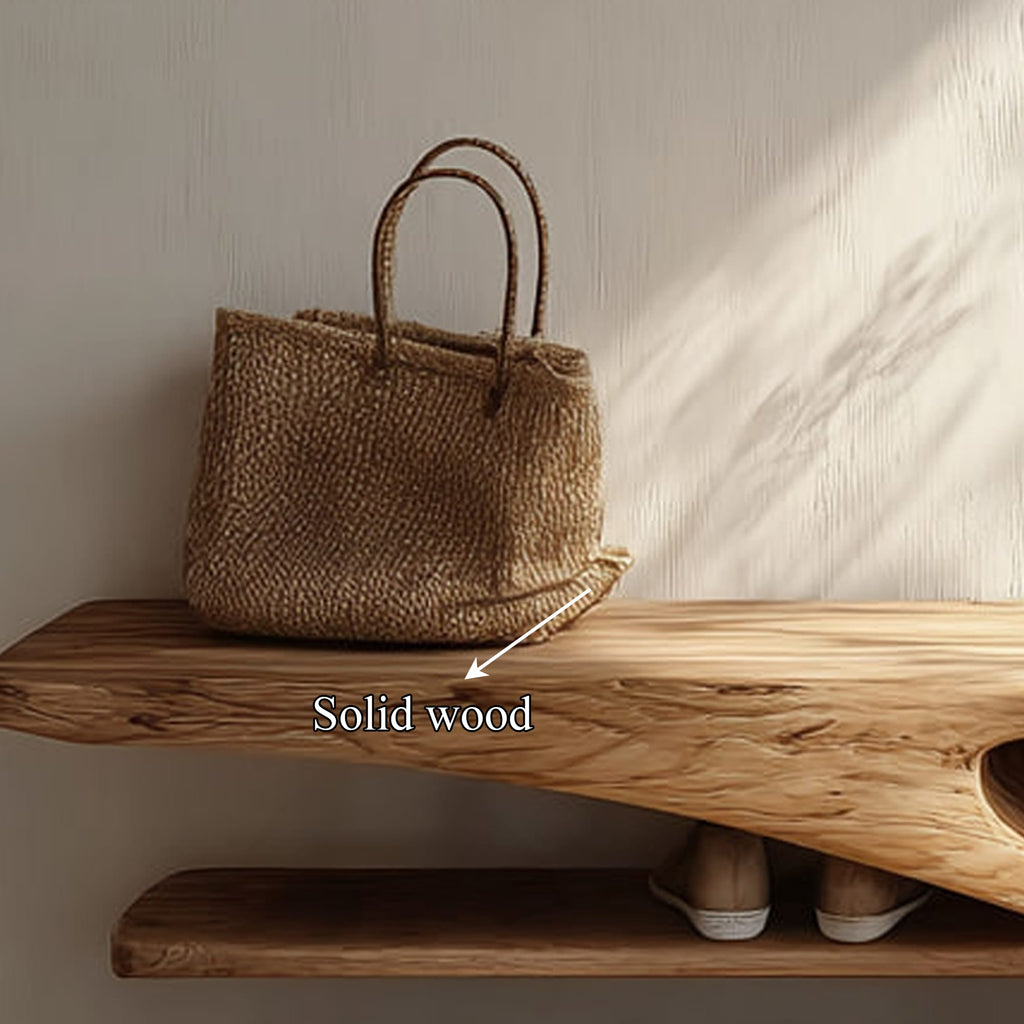 Solid Shoe Bench