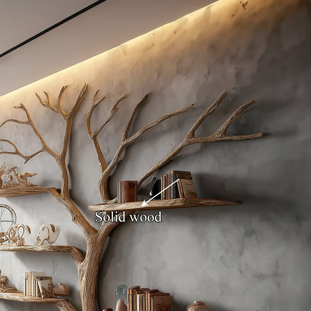 Shaped Artistic Bookshelf