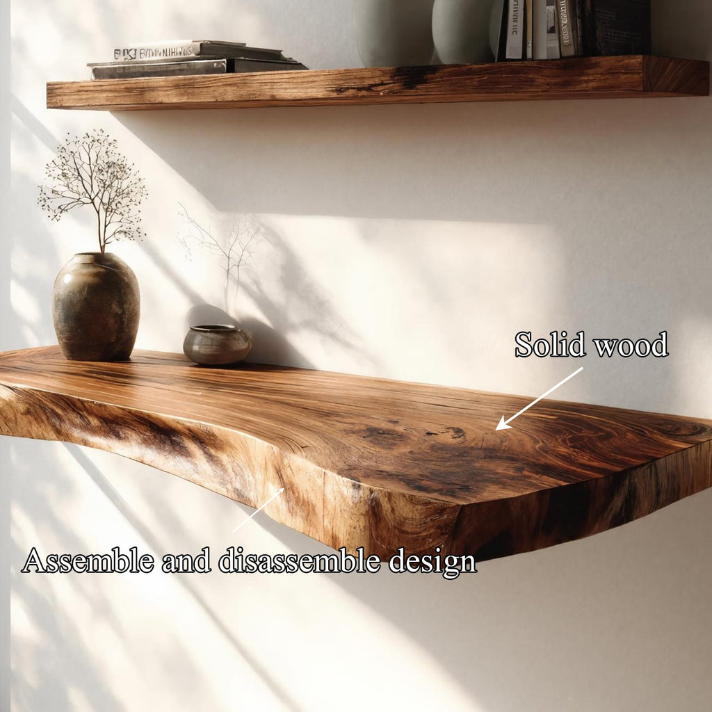Organic Floating Workspace Desk