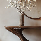 Shape Live Edge Console Table