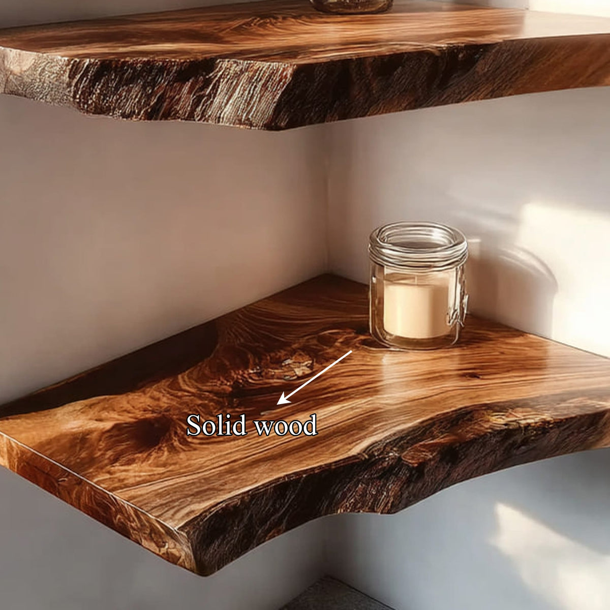 Floating Spice Wall Shelf