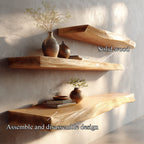 Thick Solid Floating Shelf