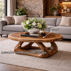 Curved Artistic Coffee Table
