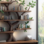 Book Sculptural Tree Bookshelf