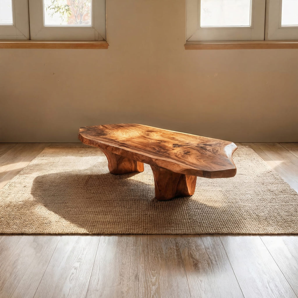 Sculptural Solid Coffee Table