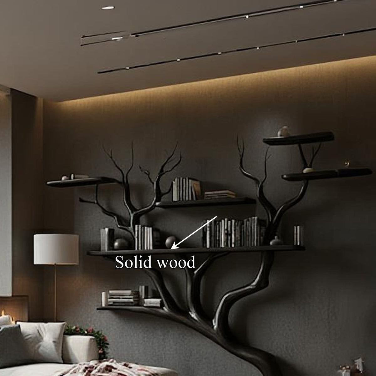 Storage Rack Tree Bookshelf