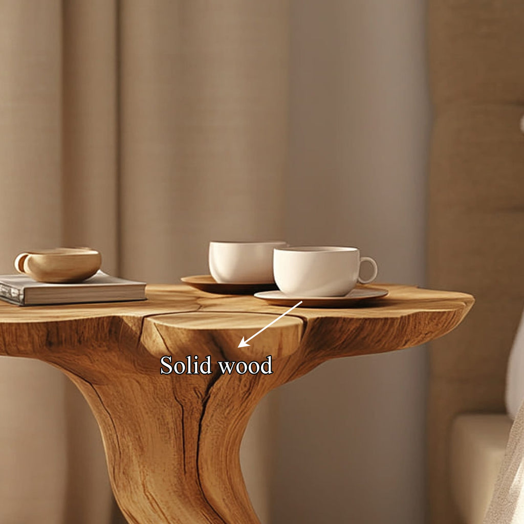 Sculptural Shaped Nightstand